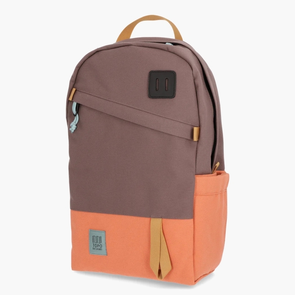Topo Designs Day Pack Classic - Coral/Peppercorn